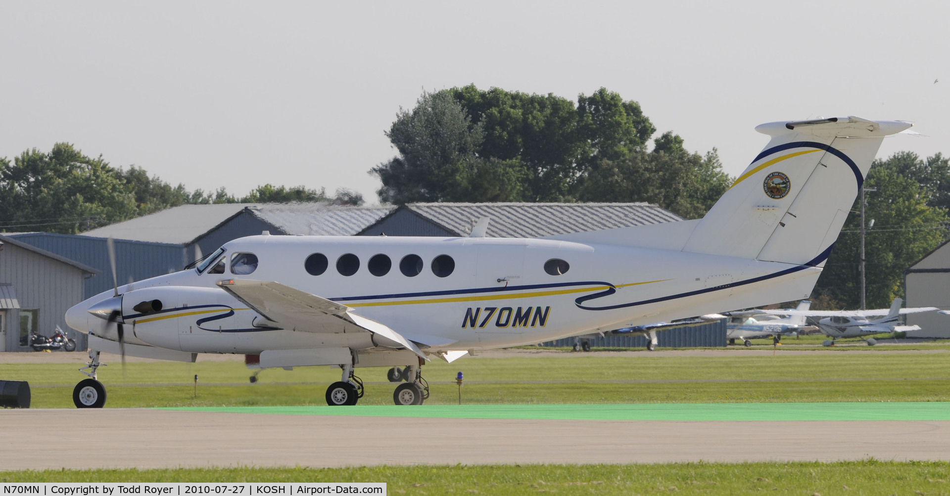 N70MN, 1993 Beech B200 King Air C/N BB-1447, EAA AIRVENTURE 2010