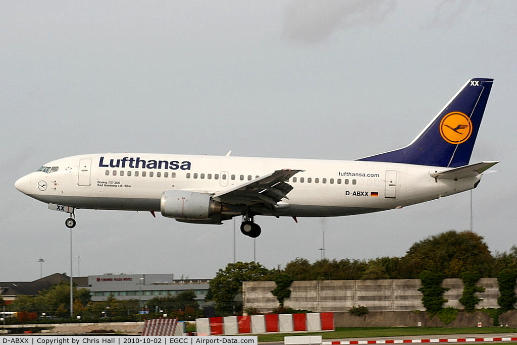 D-ABXX, 1989 Boeing 737-330 C/N 24562, Lufthansa