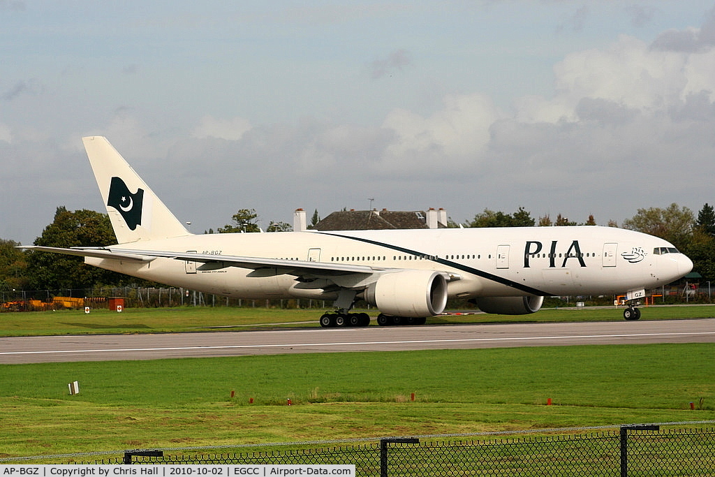 AP-BGZ, 2005 Boeing 777-240/LR C/N 33782, Pakistan International Airlines