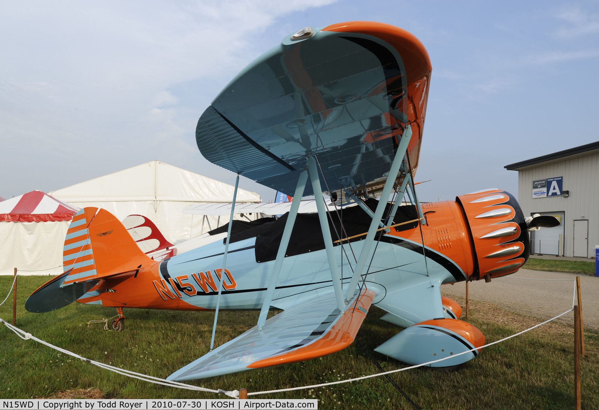 N15WD, 2010 Waco YMF-F5C C/N F5C-8-123, EAA AIRVENTURE 2010