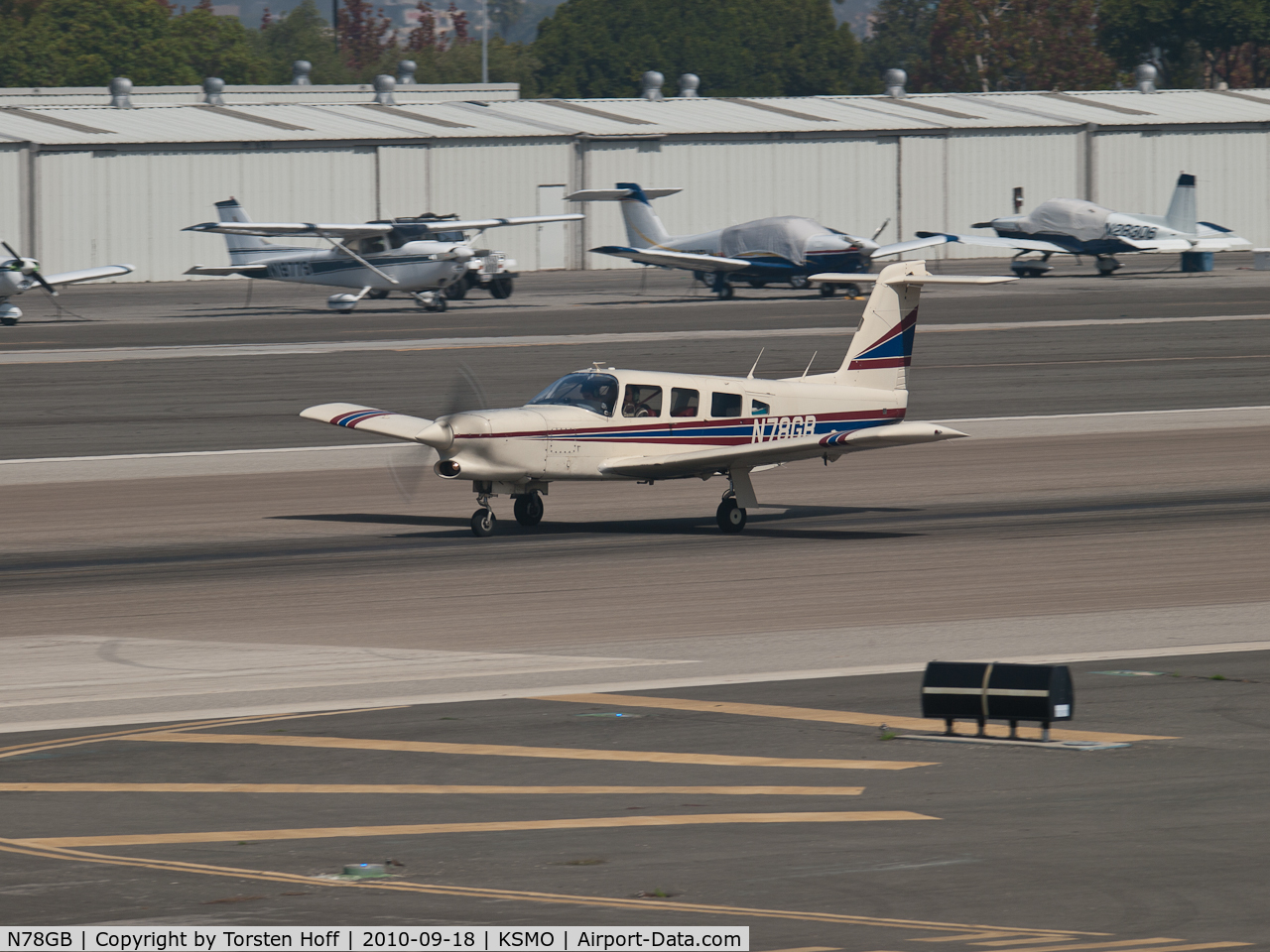 N78GB, 1978 Piper PA-32RT-300T Turbo Lance II C/N 32R-7887282, N78GB departing from RWY 21