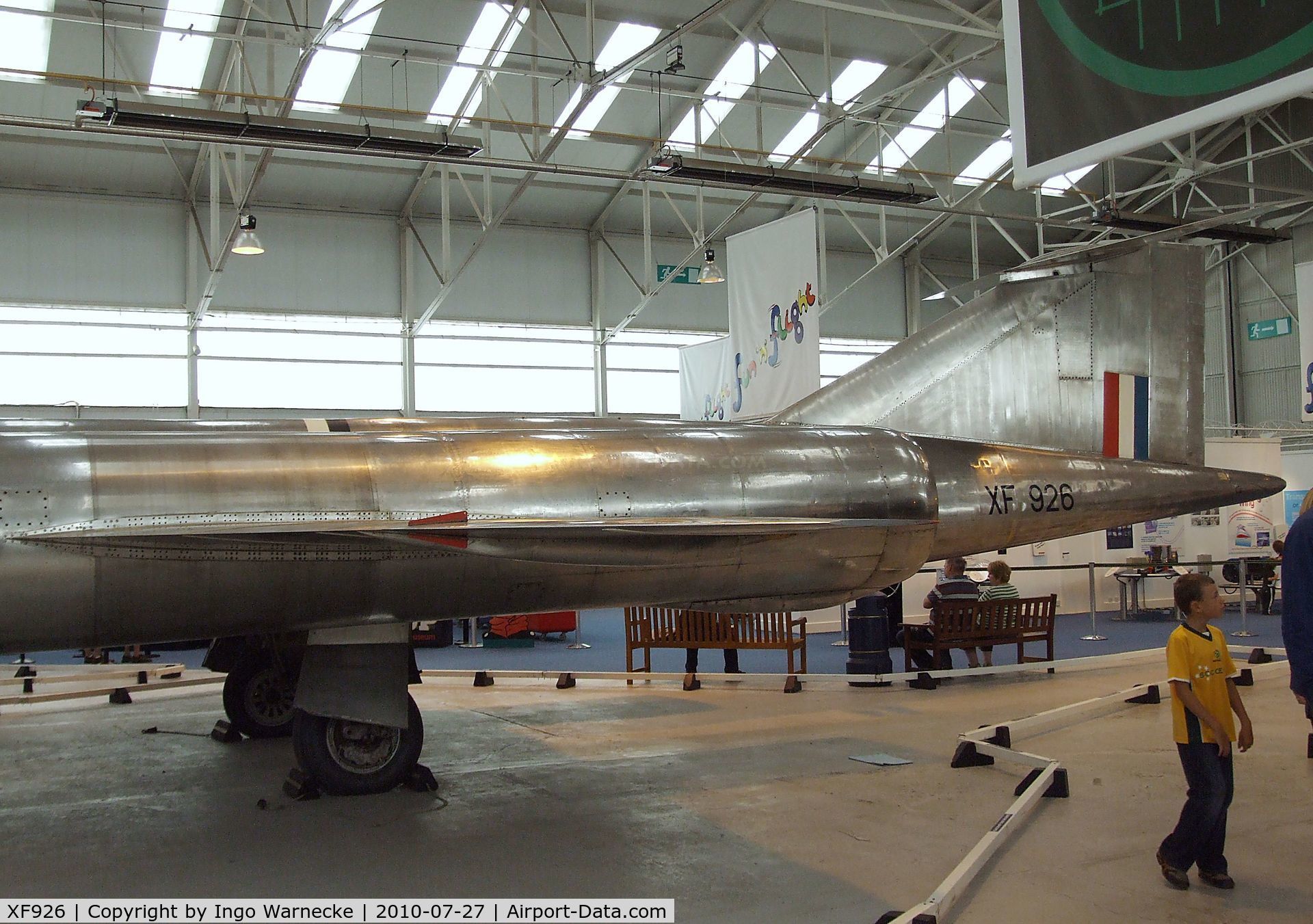 XF926, 1963 Bristol 188 C/N 13519, Bristol 188 at the RAF Museum, Cosford