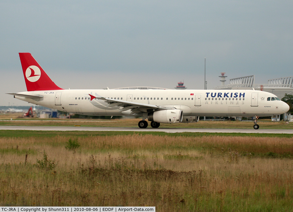 TC-JRA, 2006 Airbus A321-231 C/N 2823, Taking off rwy 18