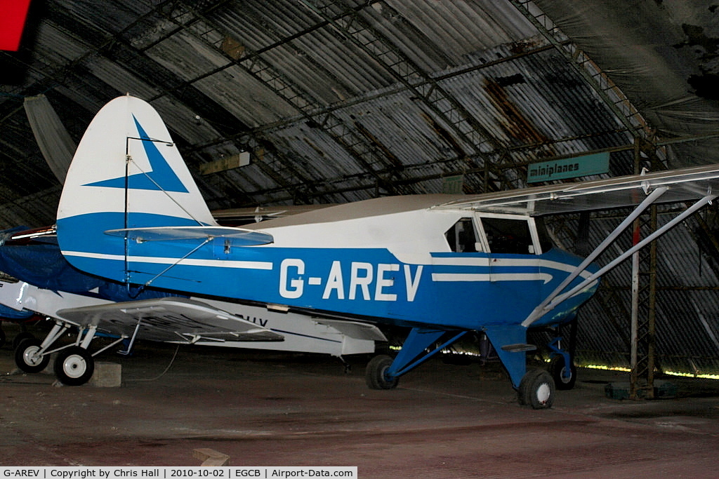 G-AREV, 1958 Piper PA-22-160 Tri Pacer C/N 22-6540, privately owned