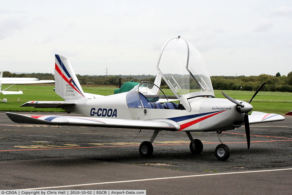 G-CDOA, 2005 Evektor-Aerotechnik EV-97 Teameurostar UK C/N 2506, Mainair Microlight School Ltd