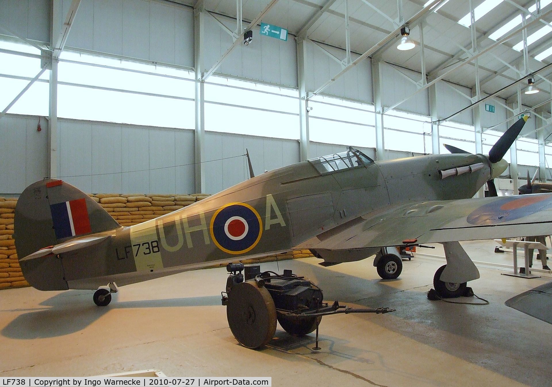 LF738, 1944 Hawker Hurricane IIC C/N Not found LF738, Hawker Hurricane IICB at the RAF Museum, Cosford