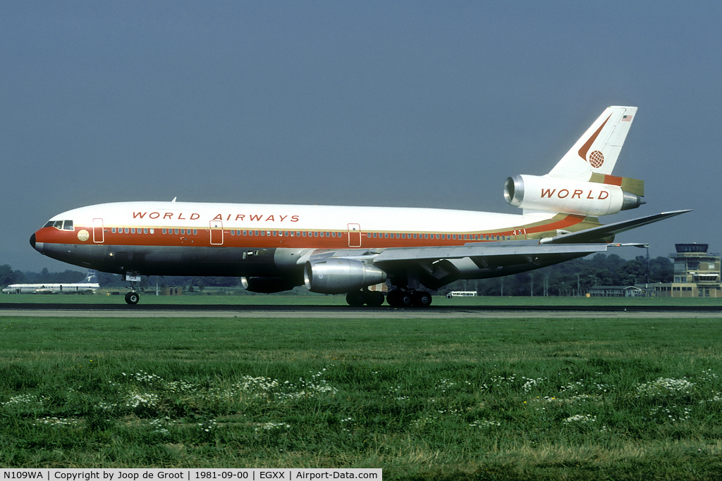 N109WA, 1980 McDonnell Douglas DC-10-30F C/N 47819, somewhere in the UK. From the G.Bouma collection.