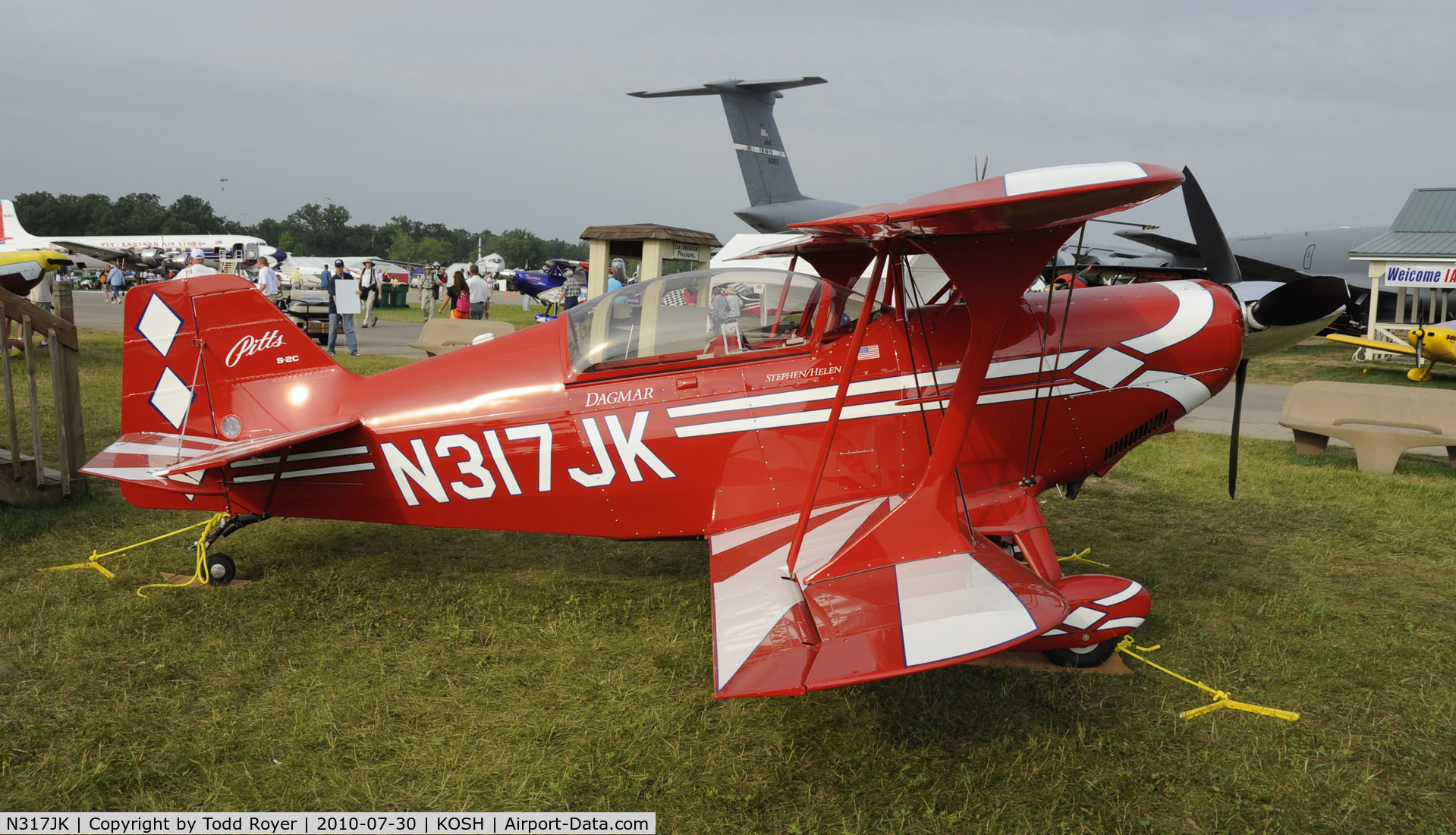 N317JK, 2008 Aviat Pitts S-2C Special C/N 6081, EAA AIRVENTURE 2010