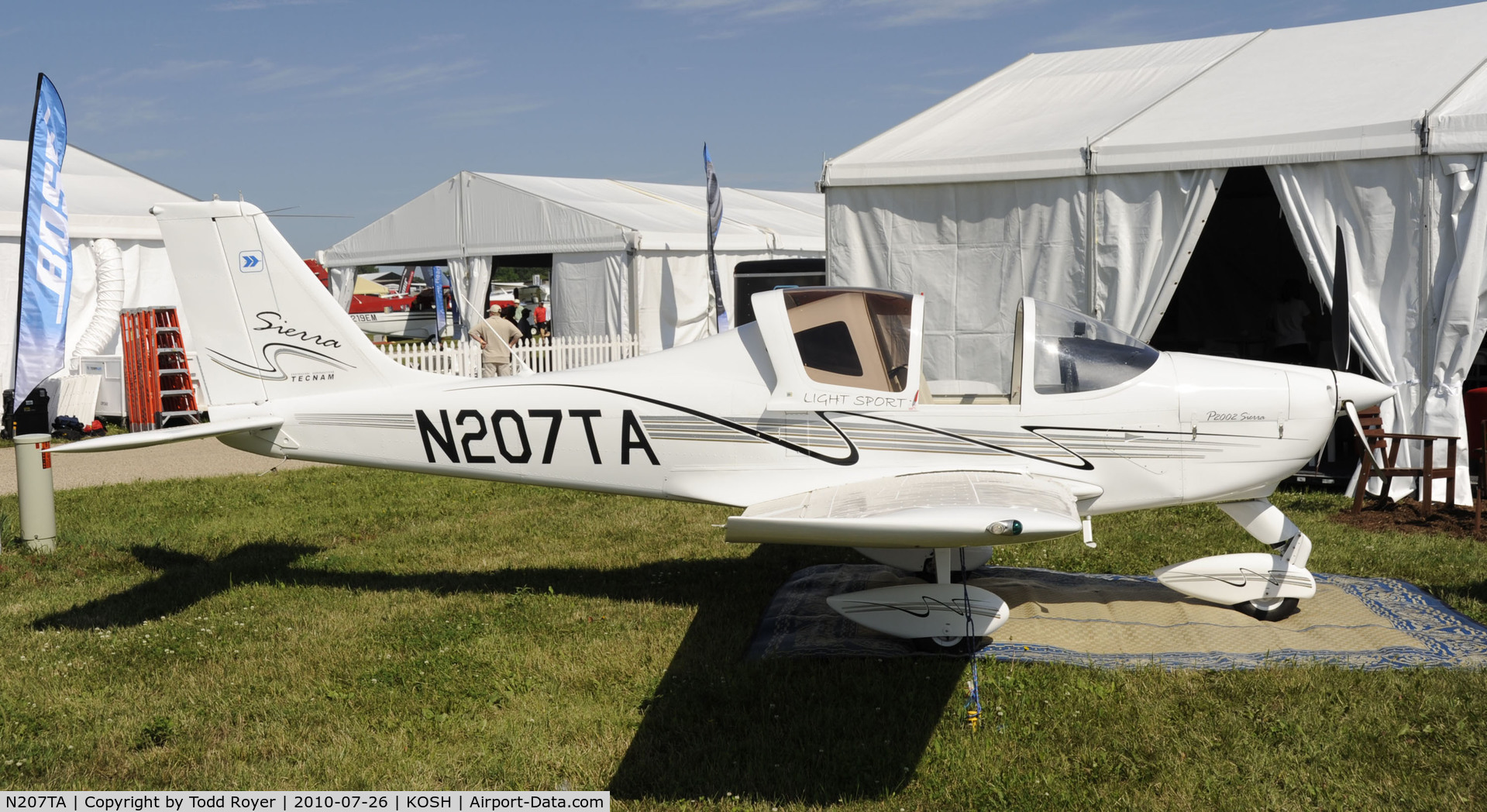 N207TA, Tecnam P-2002 Sierra C/N 433, EAA AIRVENTURE 2010