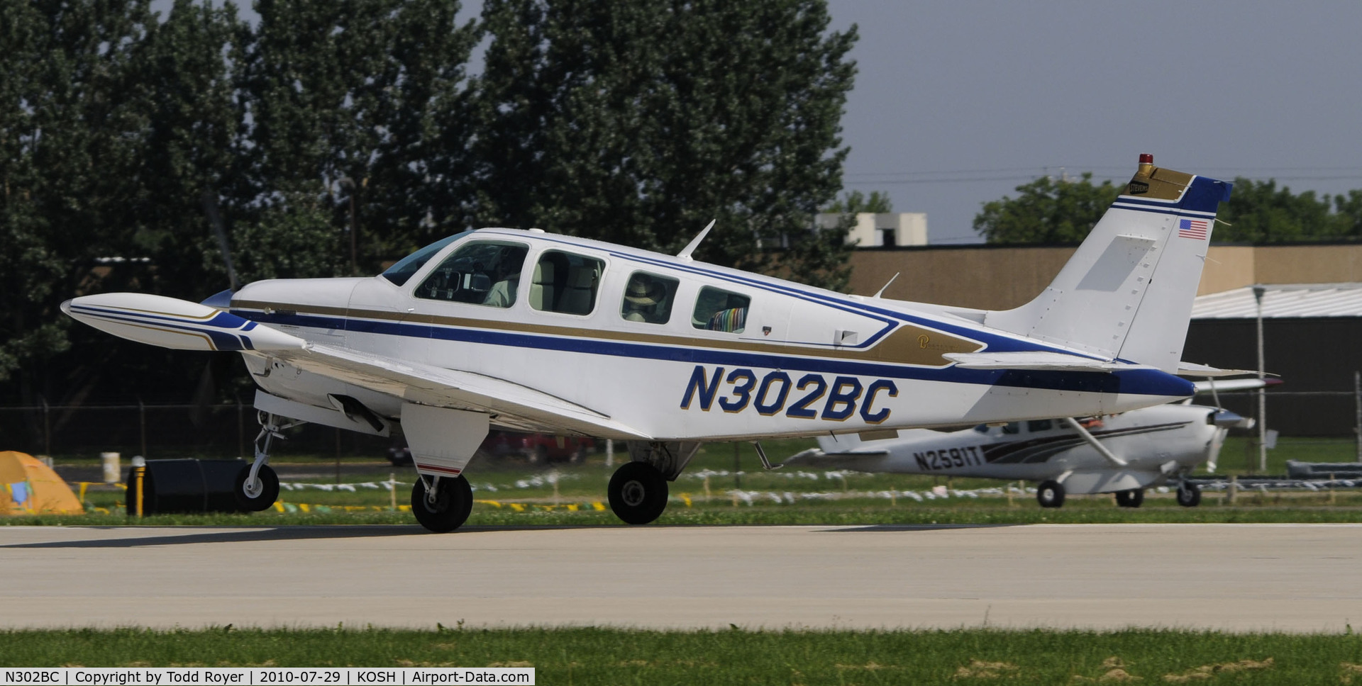 N302BC, 1982 Beech A36 Bonanza 36 C/N E-1982, EAA AIRVENTURE 2010