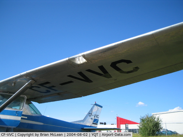 CF-VVC, 1967 Cessna 150G C/N 15066128, Located in Thunder Bay, Ontario