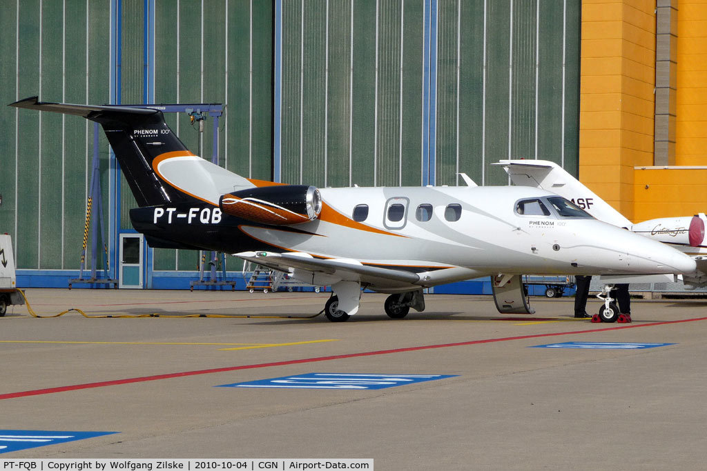 PT-FQB, 2010 Embraer EMB-500 Phenom 100 C/N 50000128, visitor