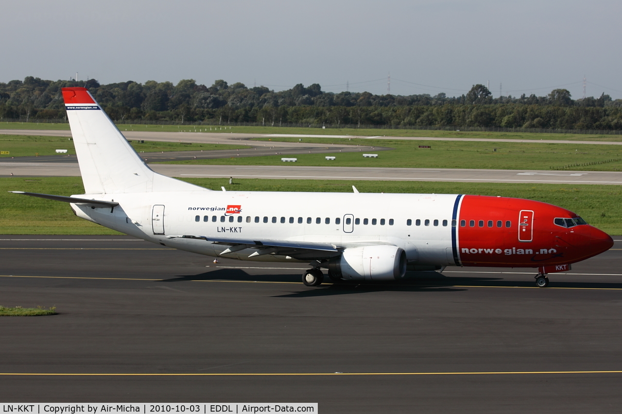 LN-KKT, 1994 Boeing 737-3L9 C/N 27336, Norwegian Air, Boeing 737-3L9, CN: 27336/2587