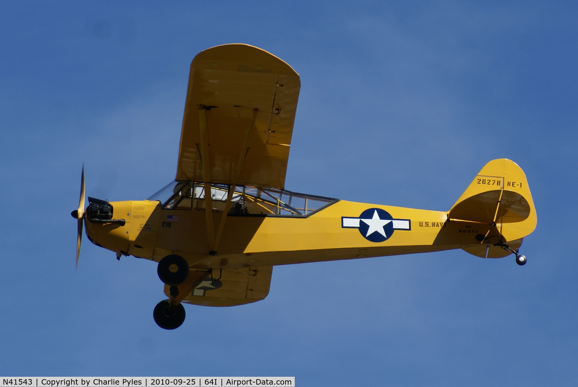 N41543, 1942 Piper J3C-65 Cub C/N 8186,  The world's best aviation photographers are our friends.