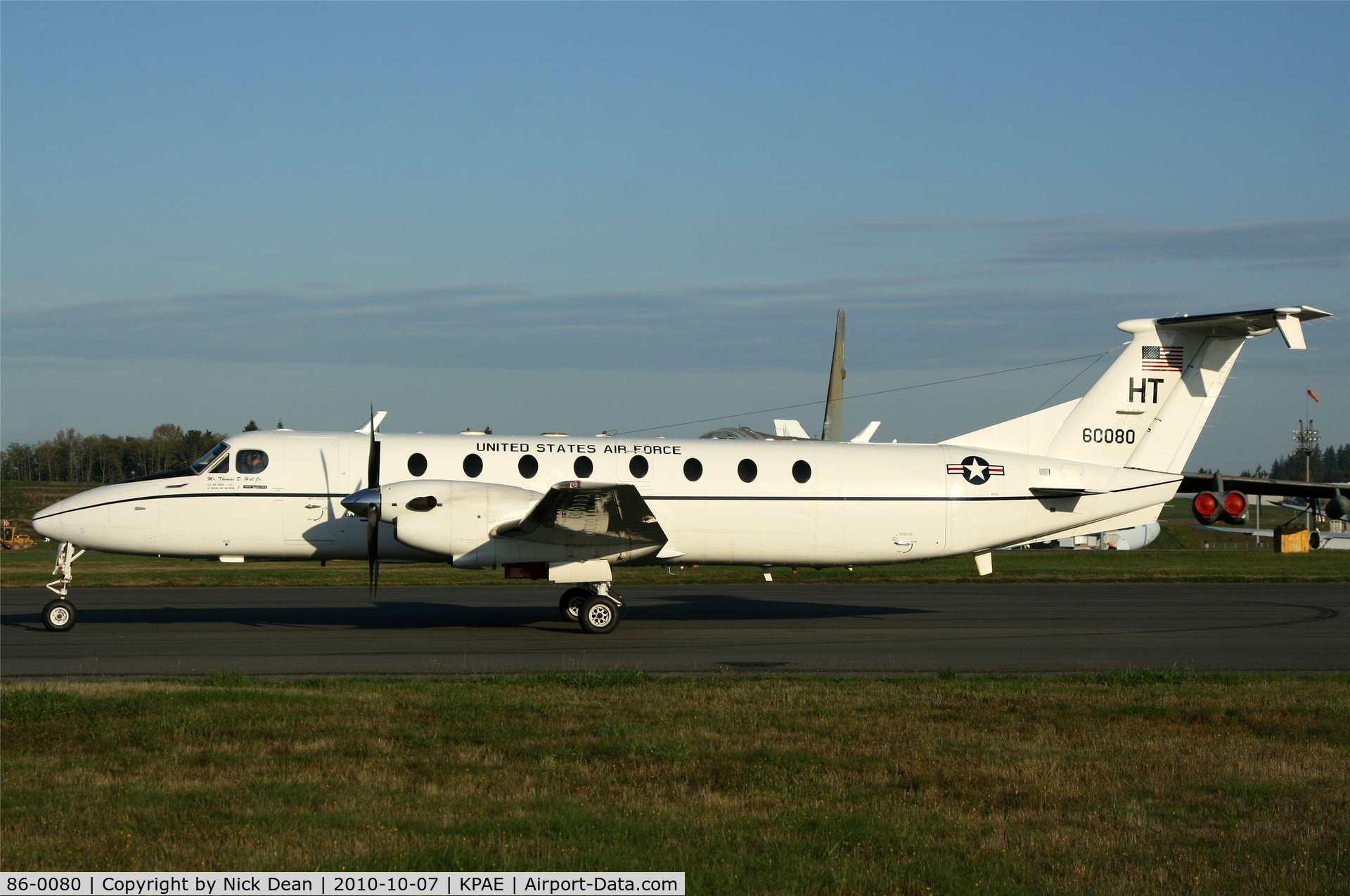 86-0080, 1986 Beech C-12J Huron C/N UD-003, KPAE