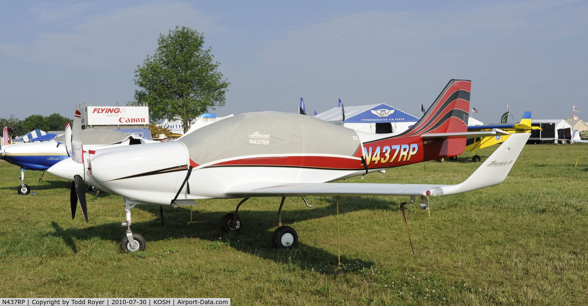 N437RP, 2008 Lancair IV-P C/N LIV-437, EAA AIRVENTURE 2010
