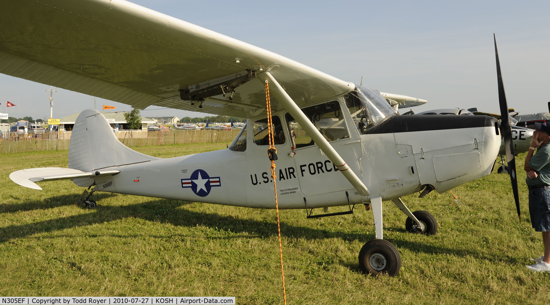 N305EF, Cessna L-19E Bird Dog C/N 24576, EAA AIRVENTURE 2010