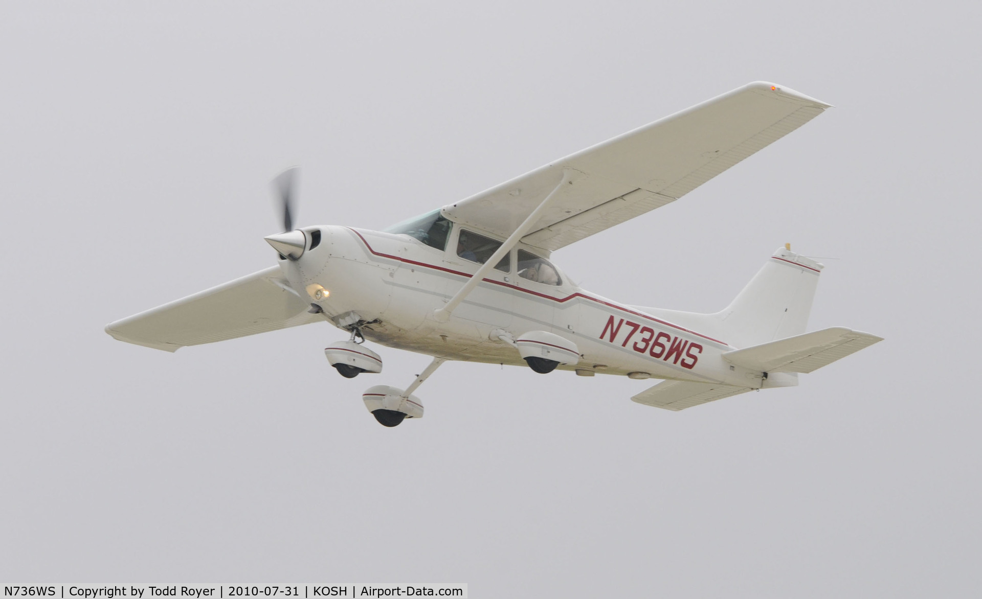N736WS, 1977 Cessna R172K Hawk XP C/N R1722851, EAA AIRVENTURE 2010