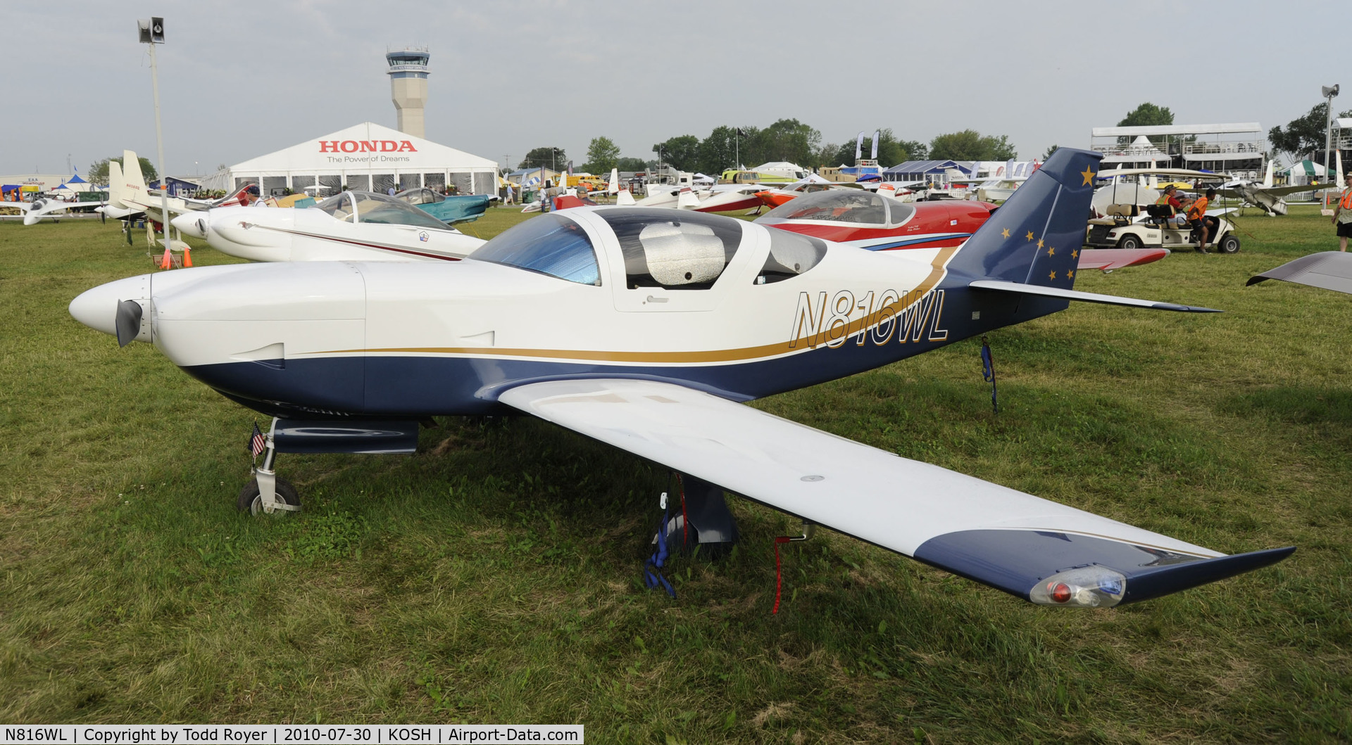 N816WL, Stoddard-Hamilton Glasair Super II-S RG C/N 2412, EAA AIRVENTURE 2010