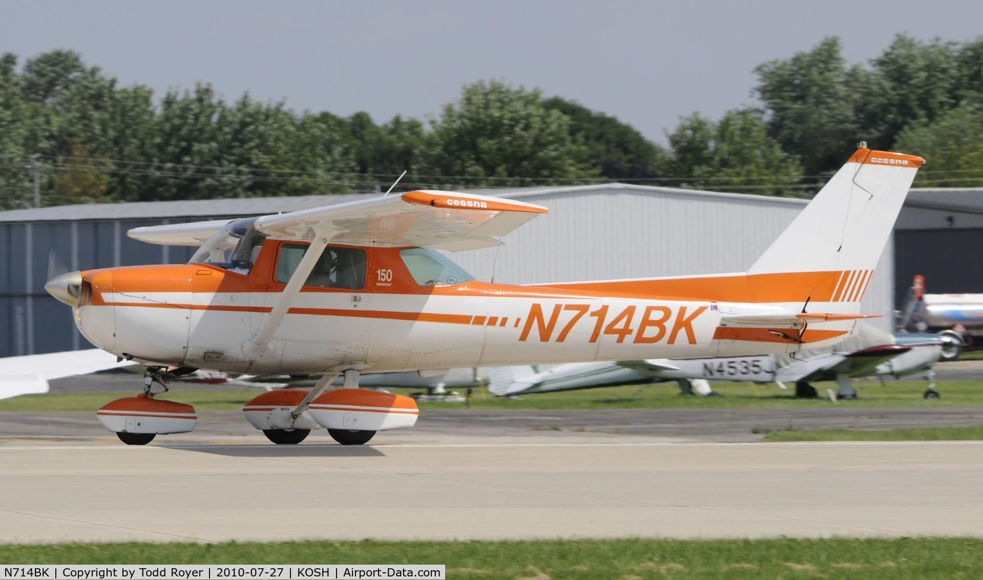 N714BK, 1976 Cessna 150M C/N 15079048, EAA AIRVENTURE 2010
