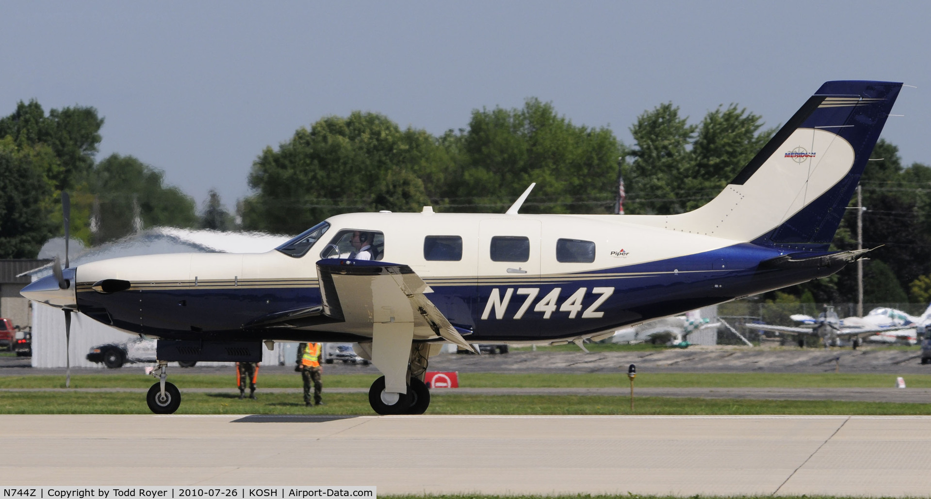 N744Z, 2002 Piper PA-46-500TP C/N 4697134, EAA AIRVENTURE 2010