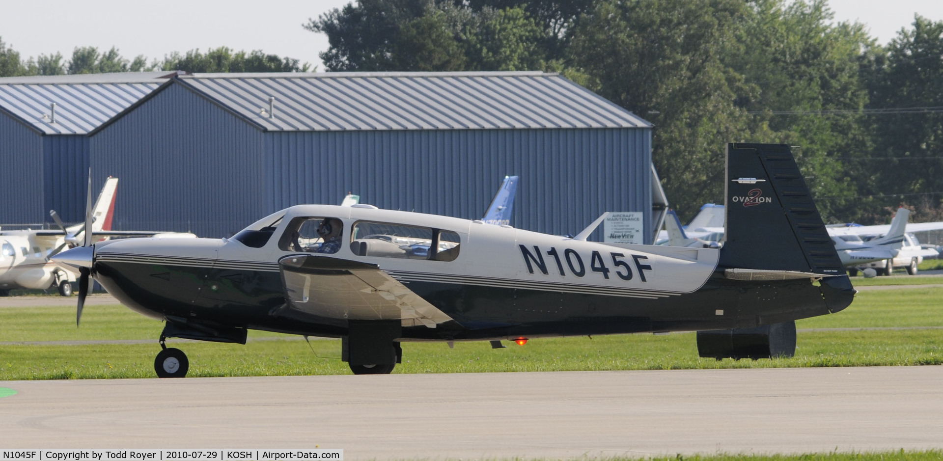 N1045F, 2001 Mooney M20R Ovation C/N 29-0273, EAA AIRVENTURE 2010