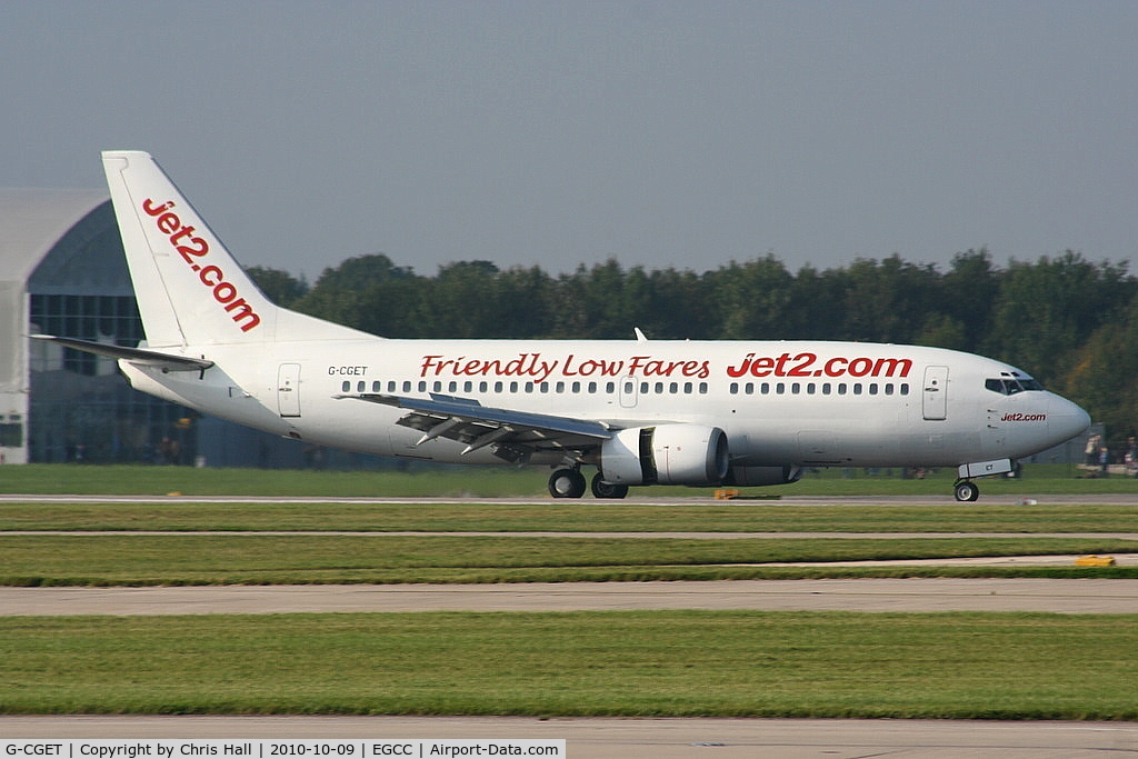 G-CGET, 1995 Boeing 737-33A C/N 27455, Jet2