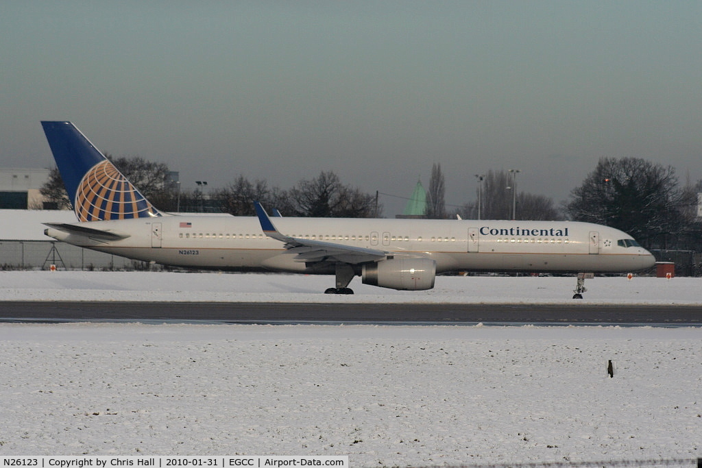 N26123, 1997 Boeing 757-224 C/N 28966, Continental Airlines