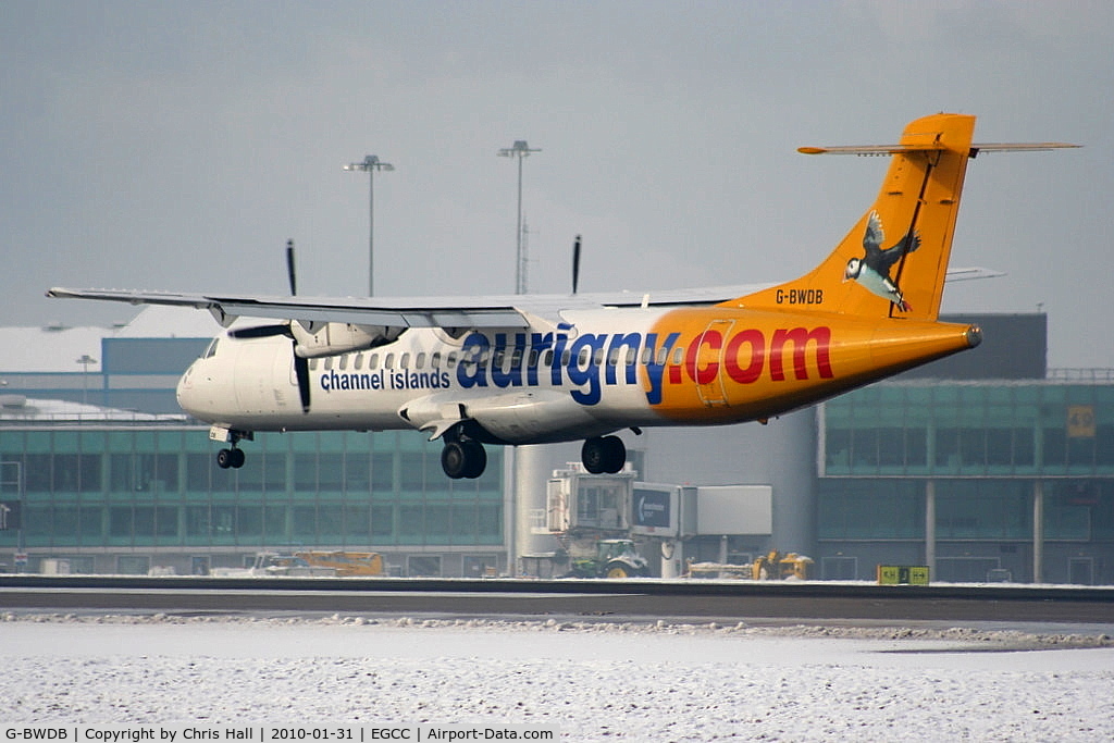 G-BWDB, 1995 ATR 72-202 C/N 449, Aurigny Air Services