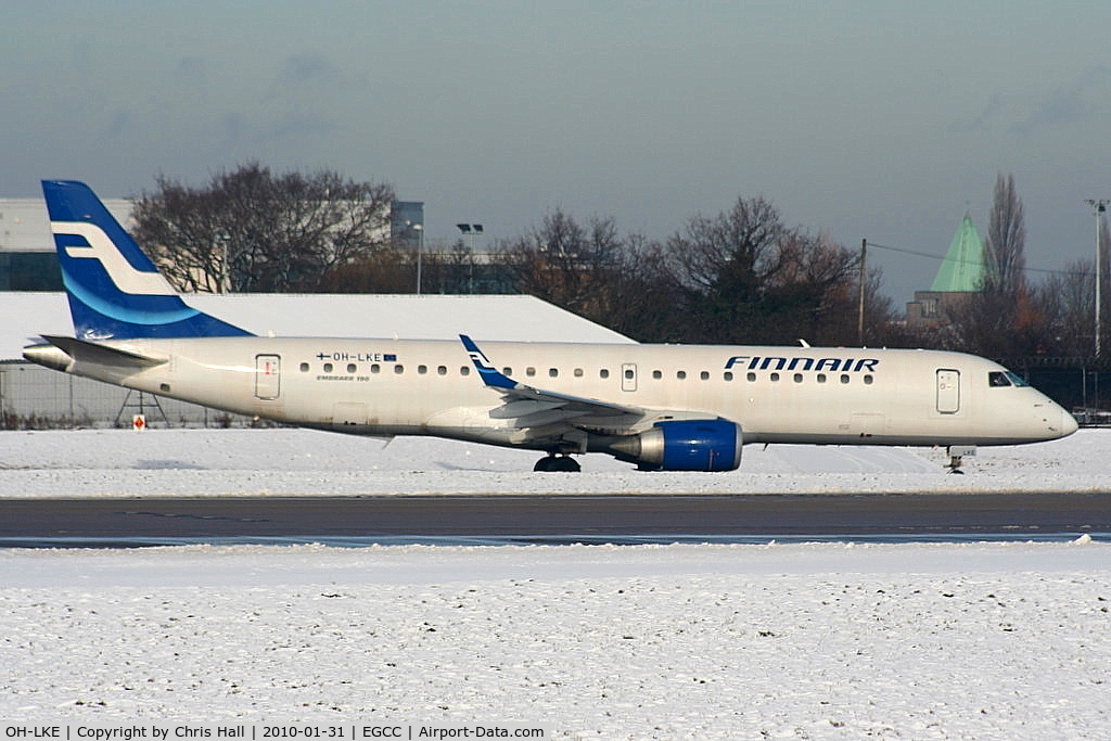 OH-LKE, 2007 Embraer 190LR (ERJ-190-100LR) C/N 19000059, Finnair