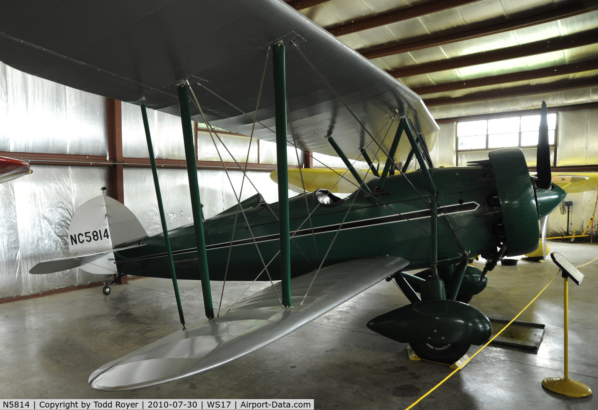 N5814, 1928 Waco ATO C/N A-4, EAA AIRVENTURE 2010