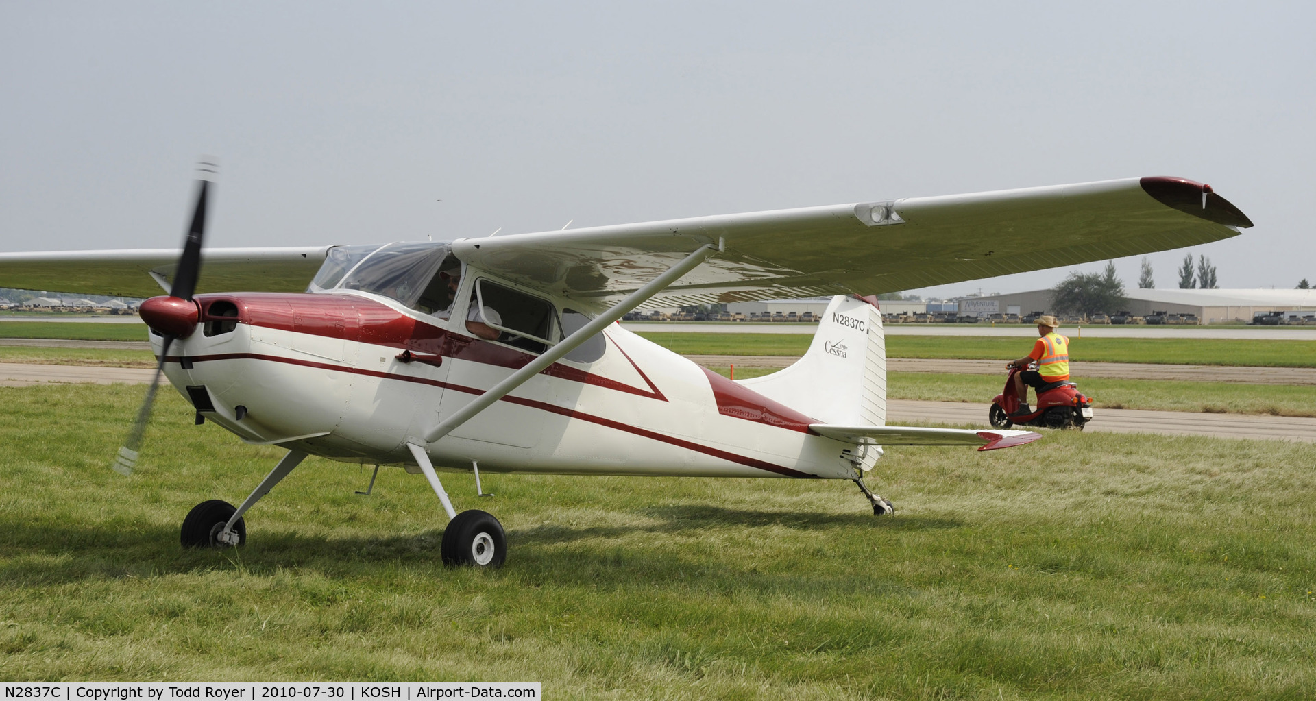 N2837C, 1954 Cessna 170B C/N 26380, EAA AIRVENTURE 2010