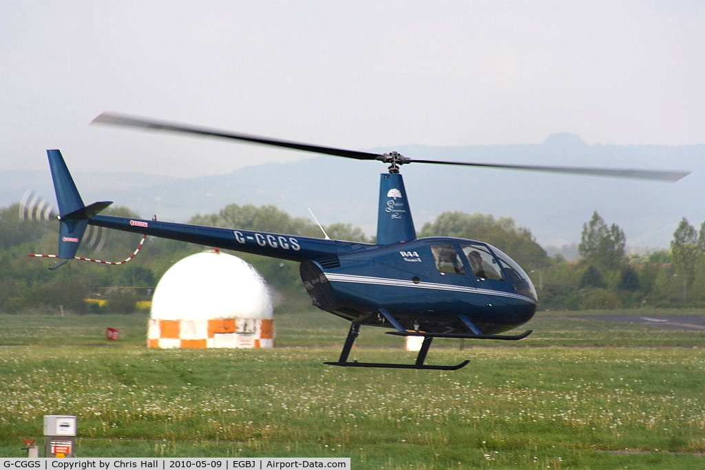 G-CGGS, 2009 Robinson R44 Raven II C/N 12967, Robinson R44 Raven II