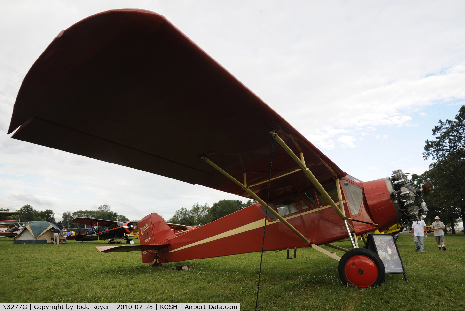 N3277G, 1929 Curtiss-Wright Robin C/N 237, EAA AIRVENTURE 2010