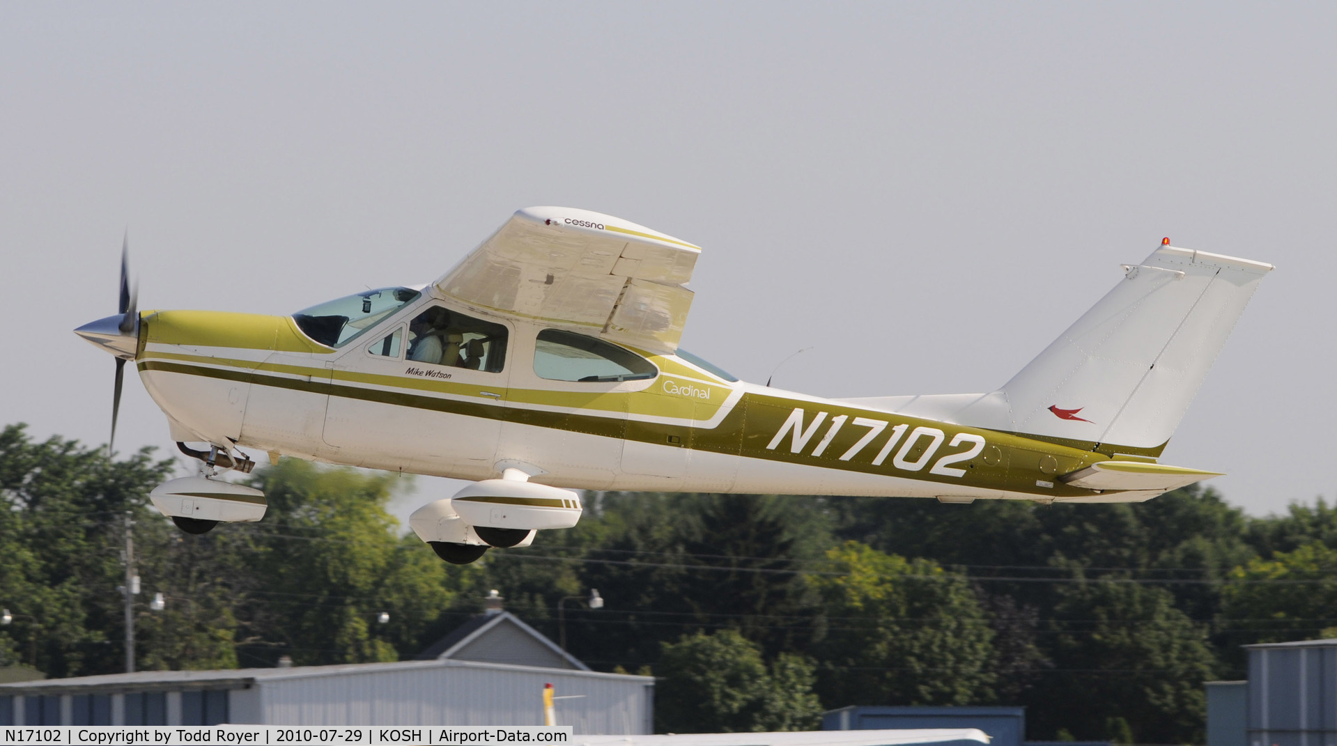 N17102, 1976 Cessna 177B Cardinal C/N 17702503, EAA AIRVENTURE 2010