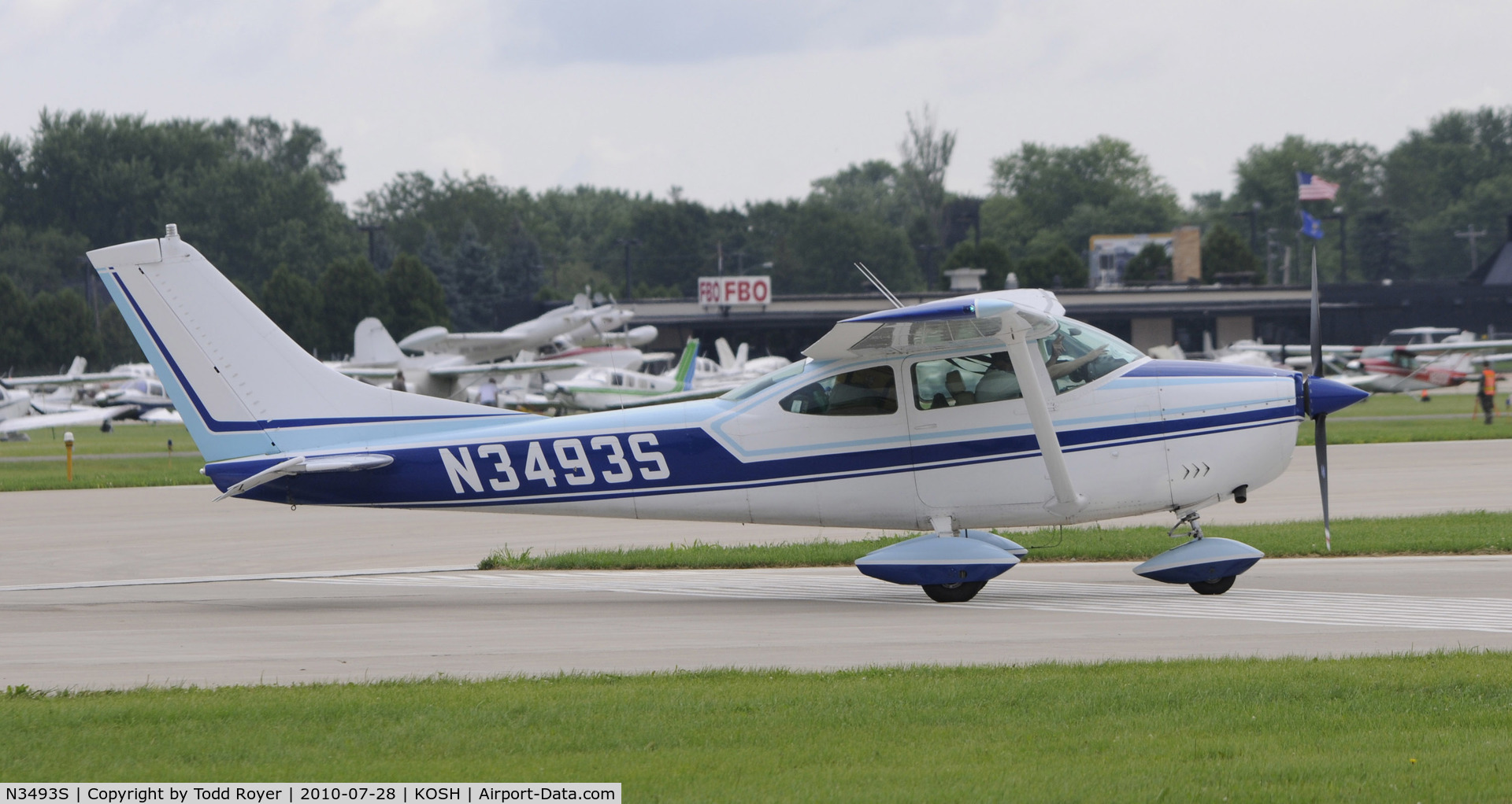 N3493S, 1964 Cessna 182H Skylane C/N 18255893, EAA AIRVENTURE 2010