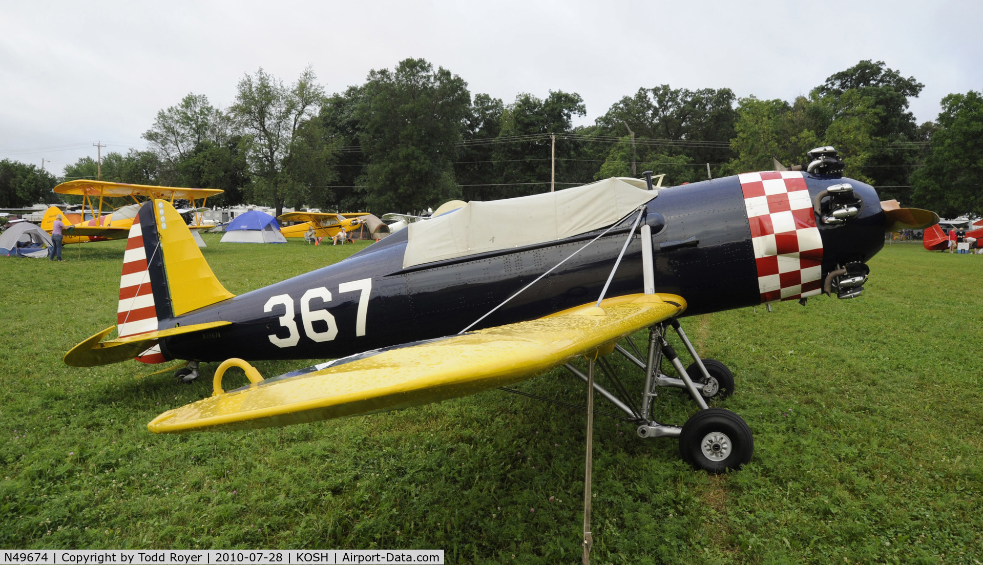 N49674, 1941 Ryan Aeronautical ST3KR C/N 1396, EAA AIRVENTURE 2010