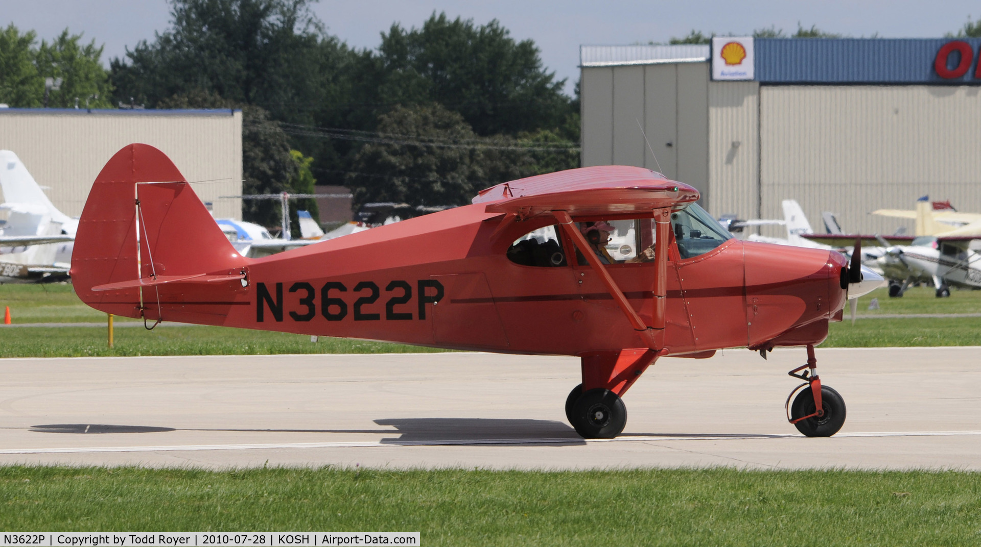 N3622P, 1955 Piper PA-22-150 C/N 22-3355, EAA AIRVENTURE 2010