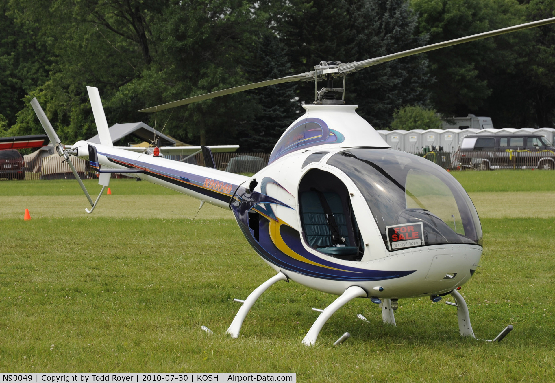 N90049, 1995 RotorWay Exec 162F C/N 6062, EAA AIRVENTURE 2010