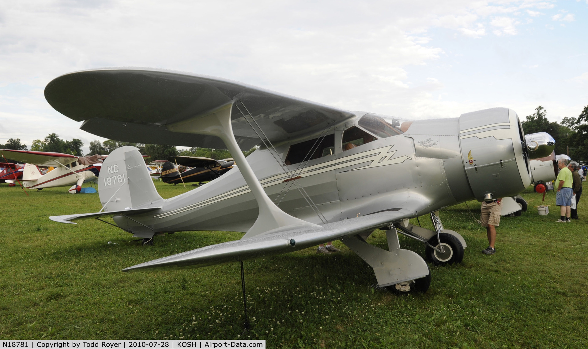 N18781, 1938 Beech F17D Staggerwing C/N 204, EAA AIRVENTURE 2010