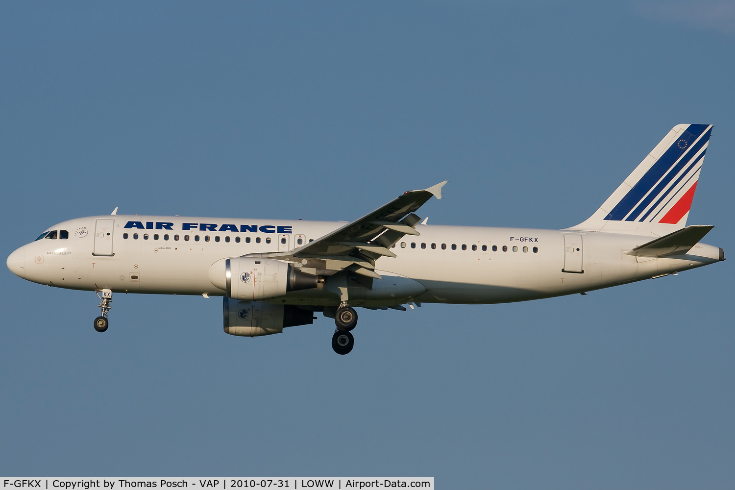 F-GFKX, 1991 Airbus A320-211 C/N 0228, Air France