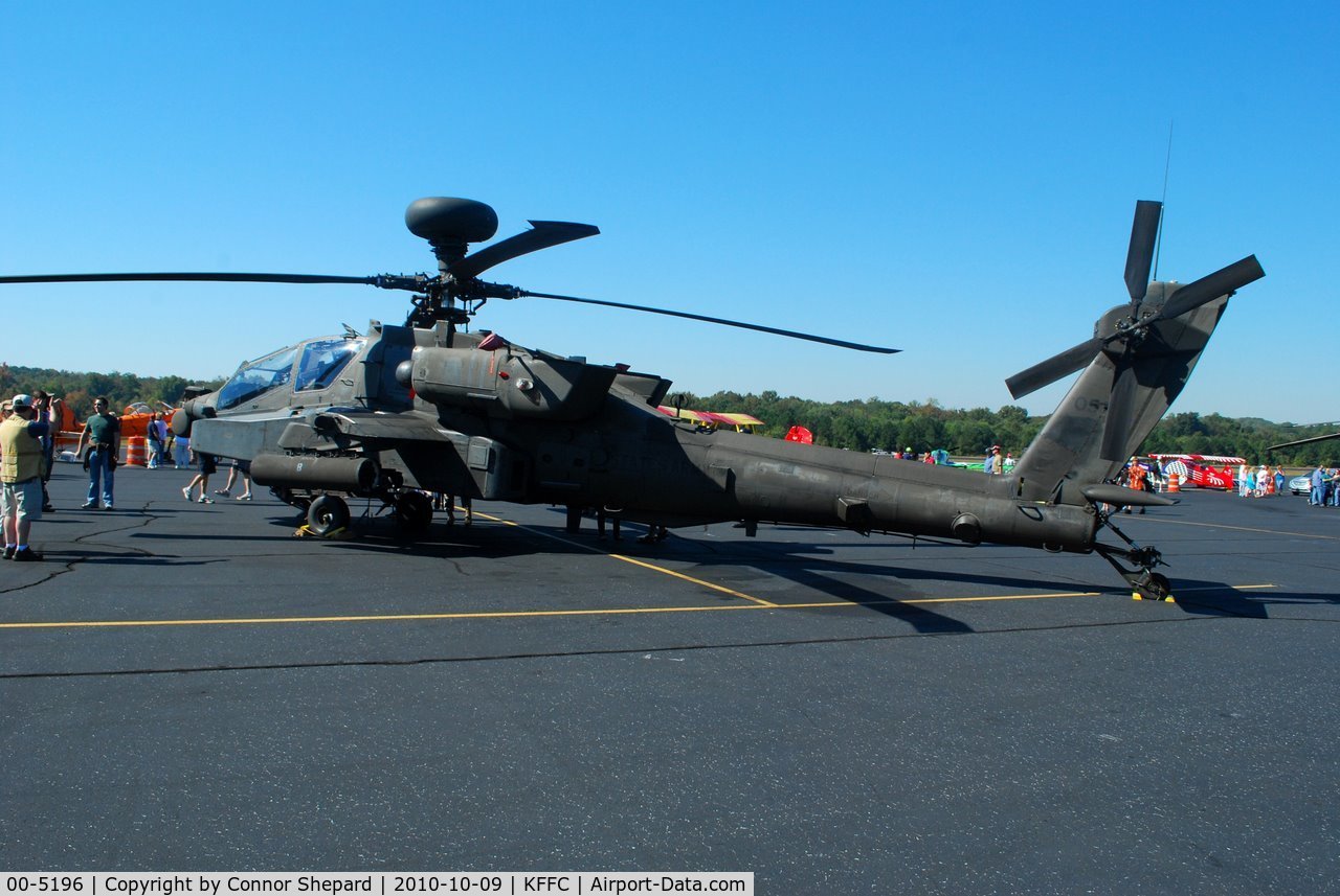 00-5196, 2000 Boeing AH-64D Longbow Apache C/N PVD196, Apache at the Great Gerogia Airshow