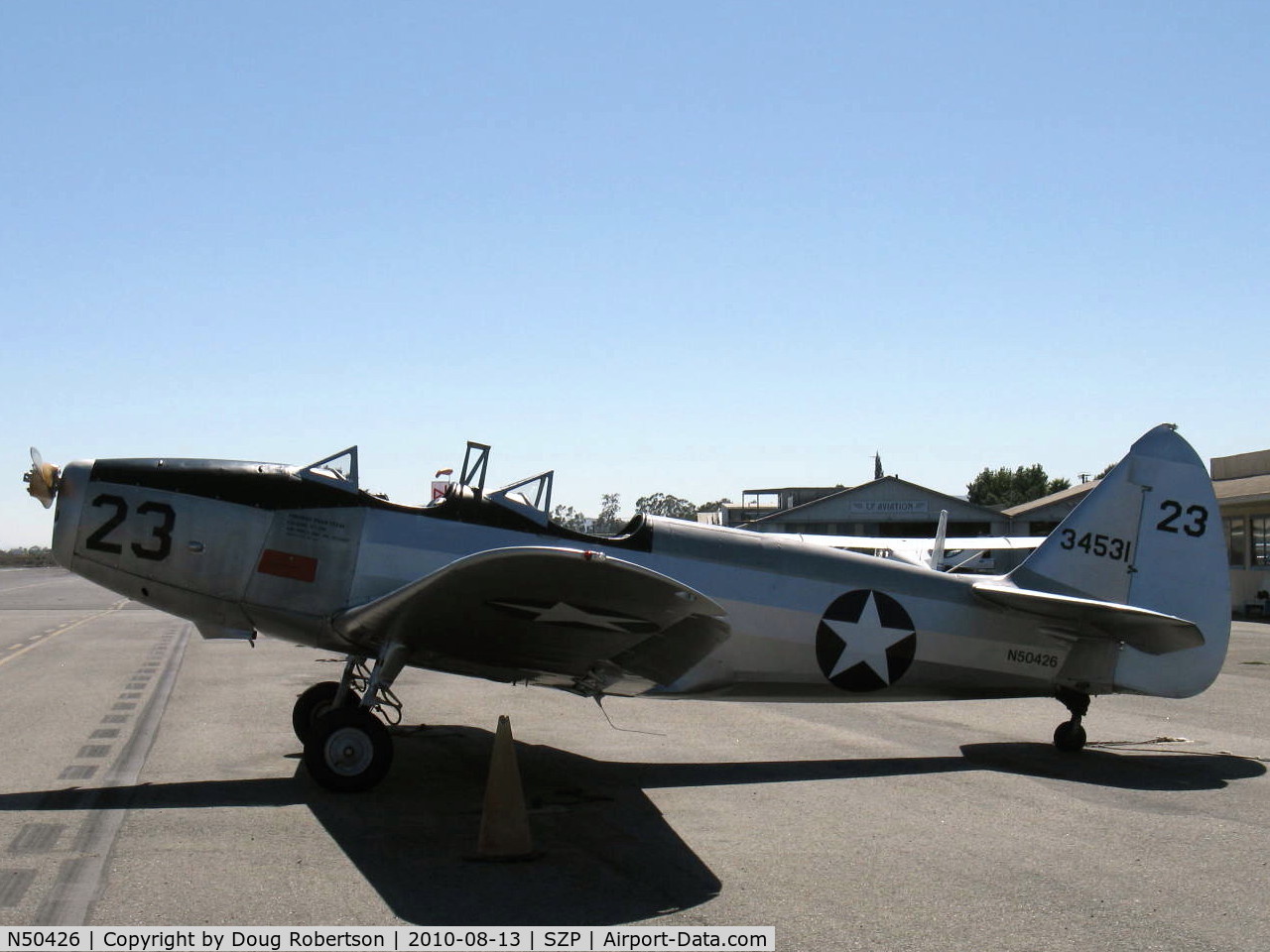 N50426, 1943 Fairchild M-62A-3 Cornell II C/N T43-5197, 1943 Fairchild M-62A as PT-19B, Fairchild 6-440-5 inverterd inline 200 Hp