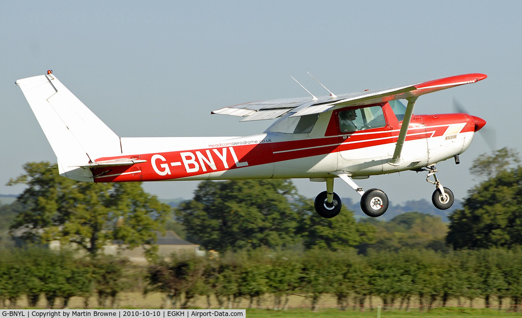 G-BNYL, 1977 Cessna 152 C/N 152-80671, SHOT AT HEADCORN