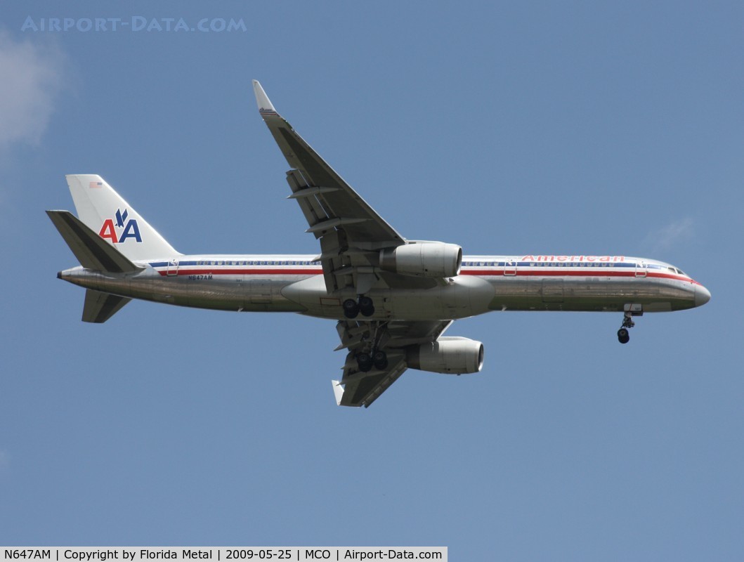 N647AM, 1991 Boeing 757-223 C/N 24605, American 757-200