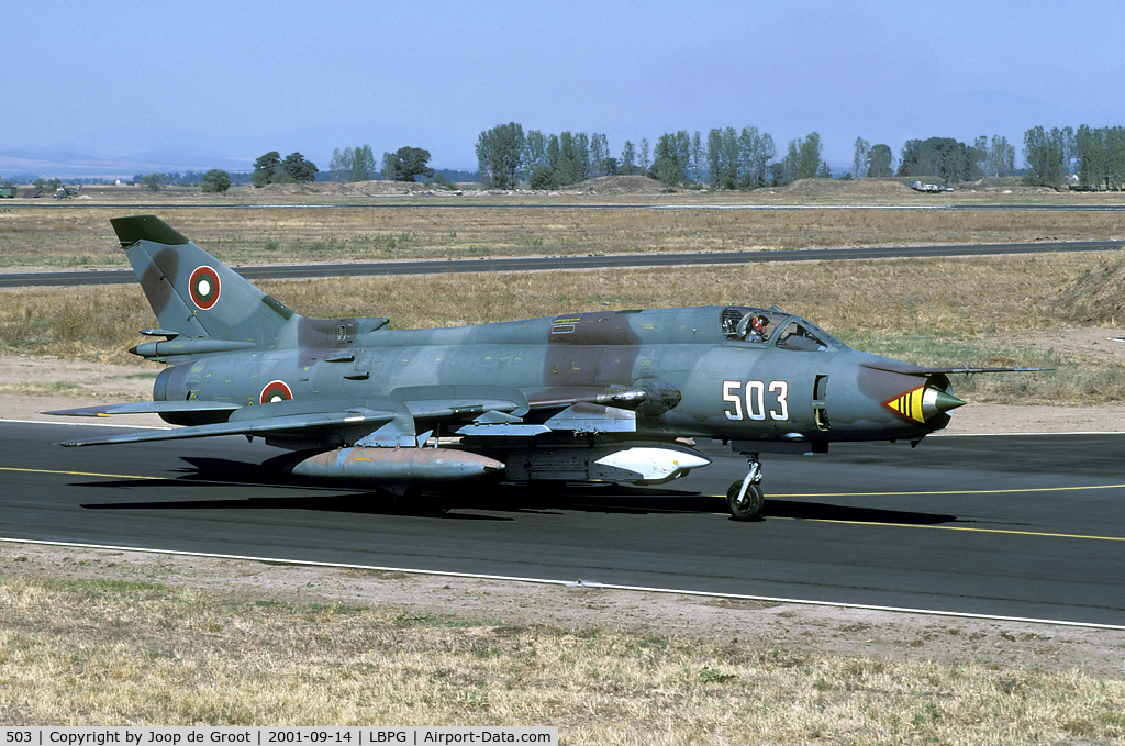 503, Sukhoi Su-22M-4 C/N 23503, Recce mission during the exercise Co-operative Key 2001.