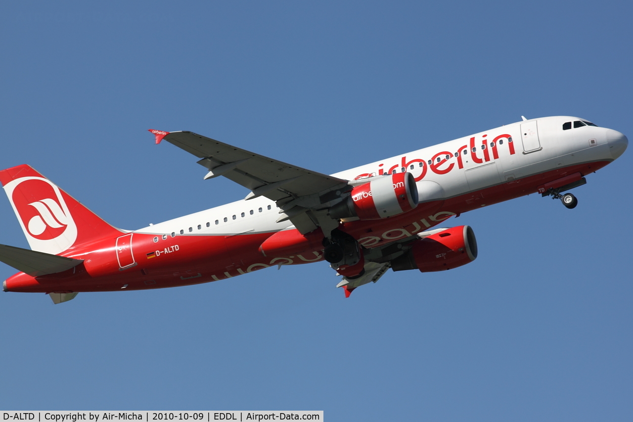 D-ALTD, 2001 Airbus A320-214 C/N 1493, Air Berlin, Airbus A320-214, CN: 1493