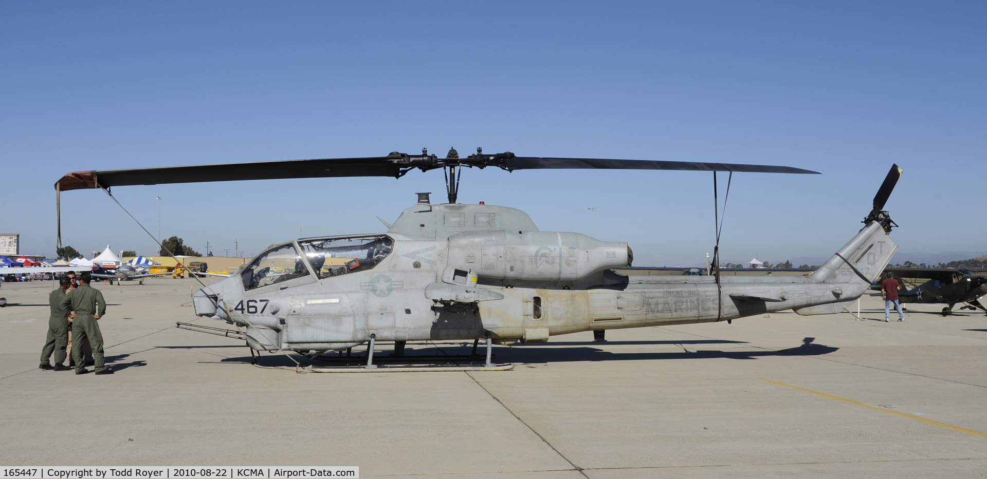165447, Bell AH-1W Super Cobra C/N Not found 165447, 2010 CAMRILLO AIRSHOW