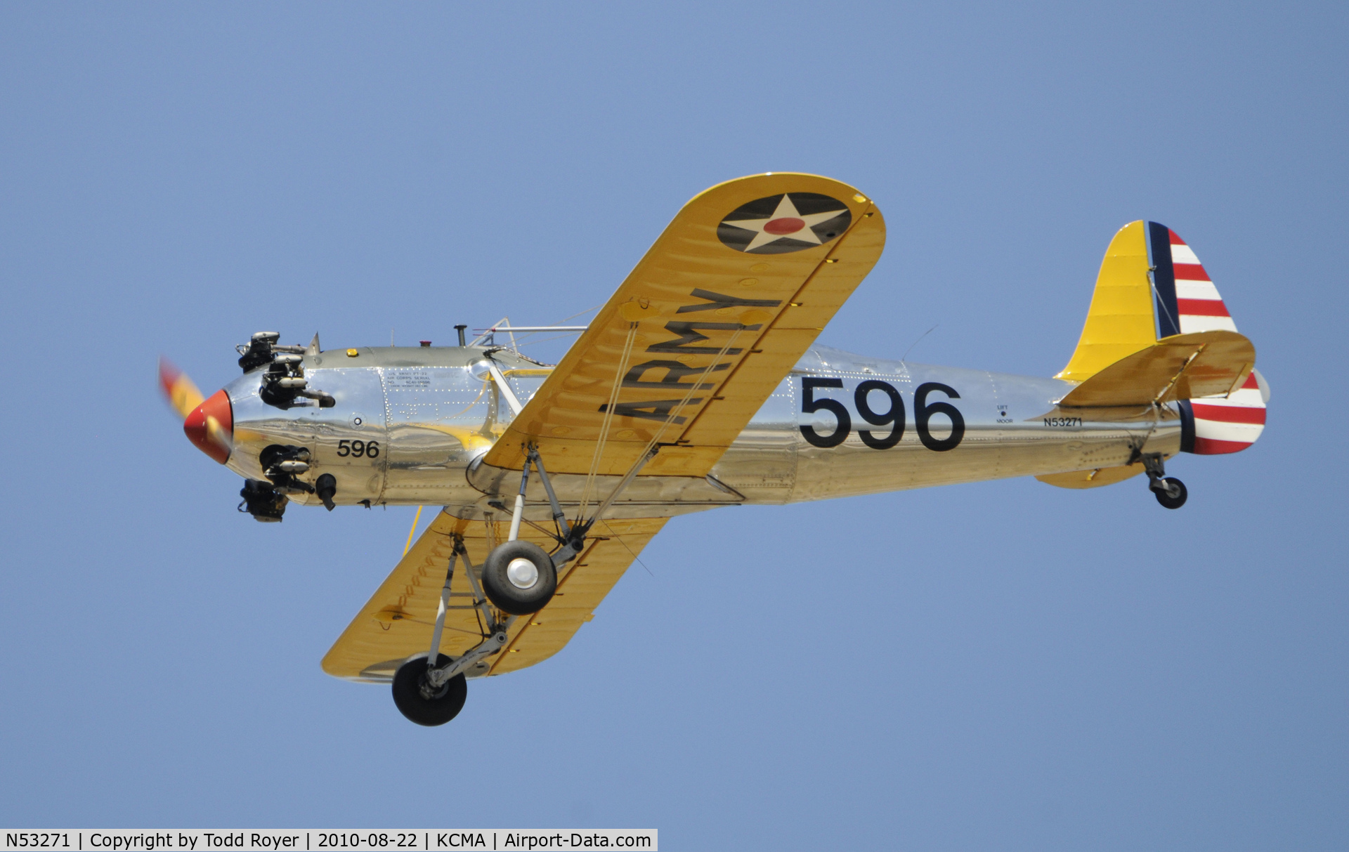 N53271, 1941 Ryan Aeronautical ST3KR C/N 1625, 2010 CAMARILLO AIRSHOW