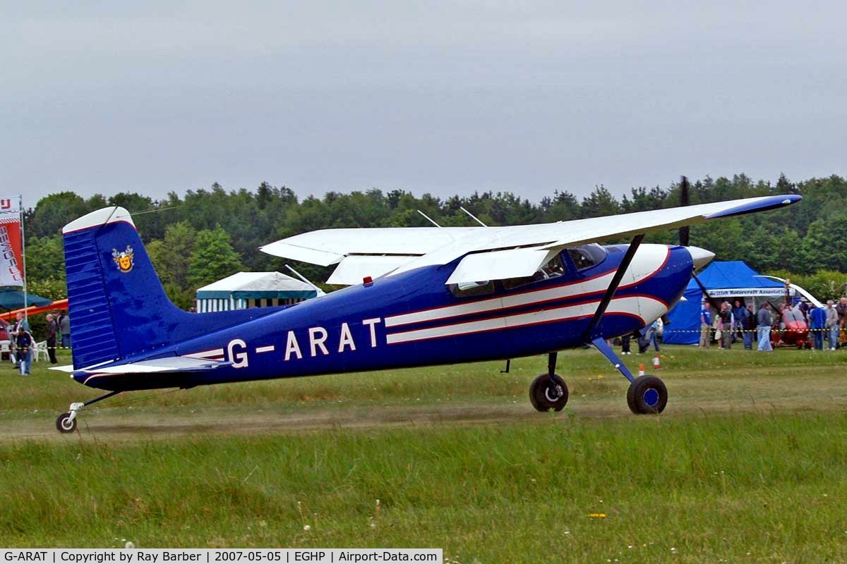 G-ARAT, 1960 Cessna 180C C/N 50827, Cessna 180C [50827] Popham~G 05/05/2007